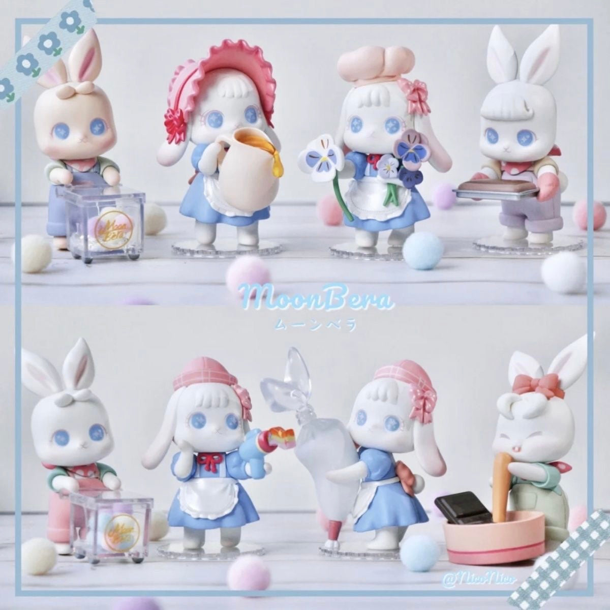 moonbera bakery house toy doll