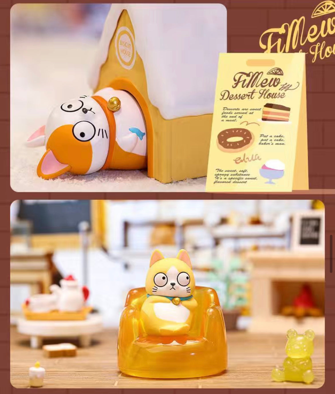 Fimew Dessert House toy doll