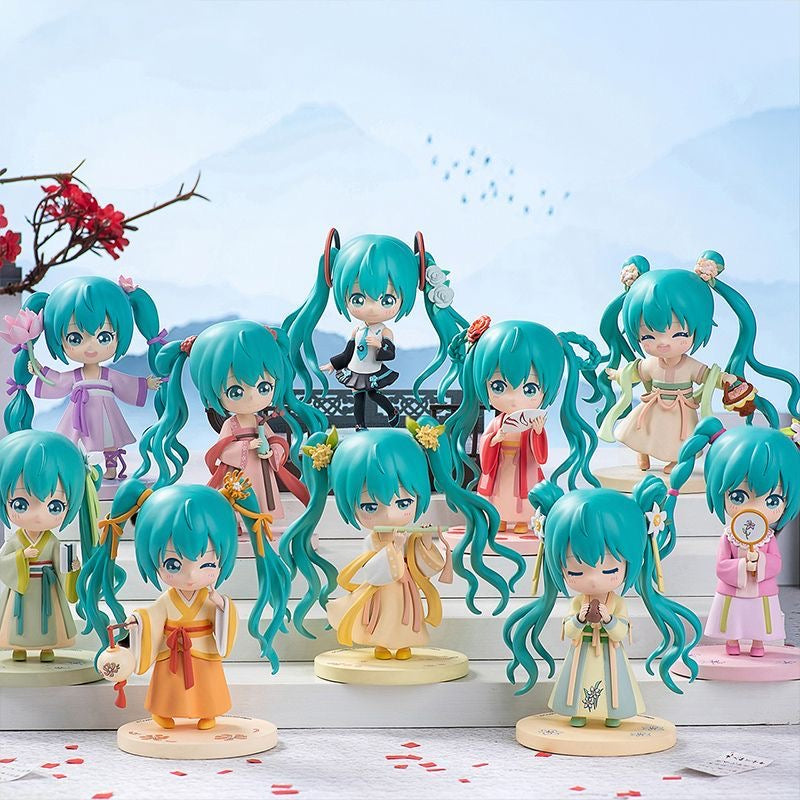 Miku flower toy doll