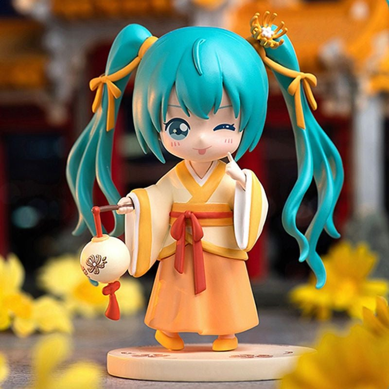 Miku flower toy doll