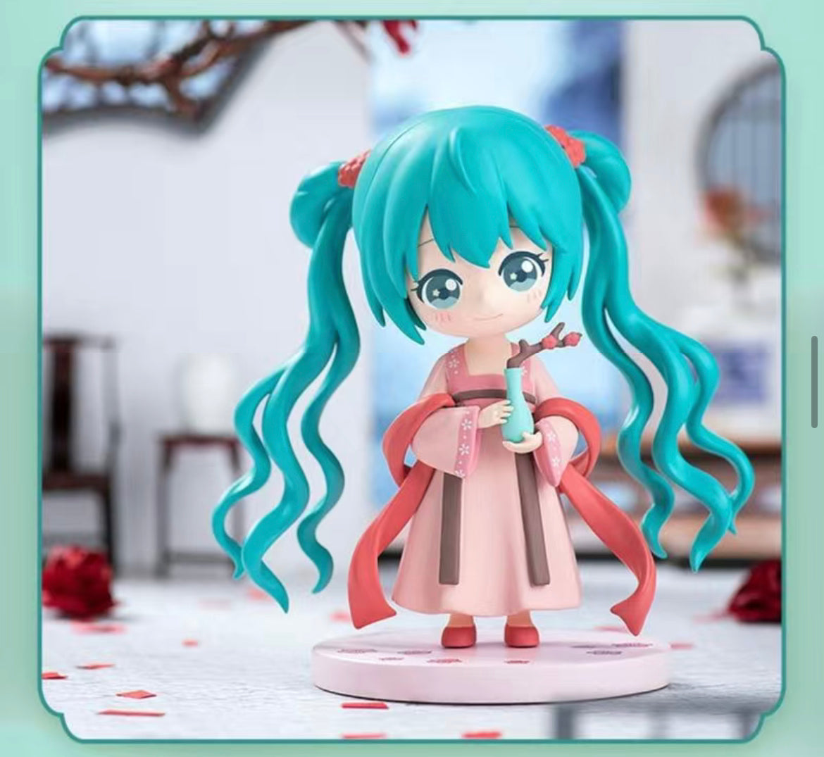 Miku flower toy doll