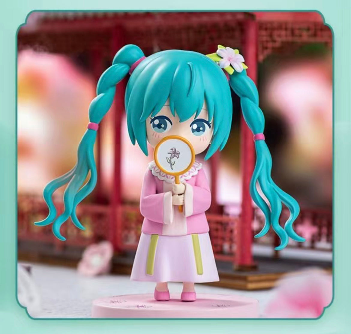 Miku flower toy doll