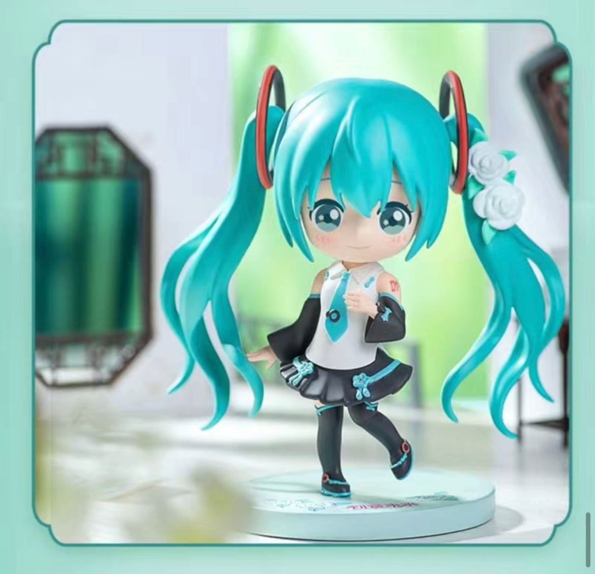 Miku flower toy doll