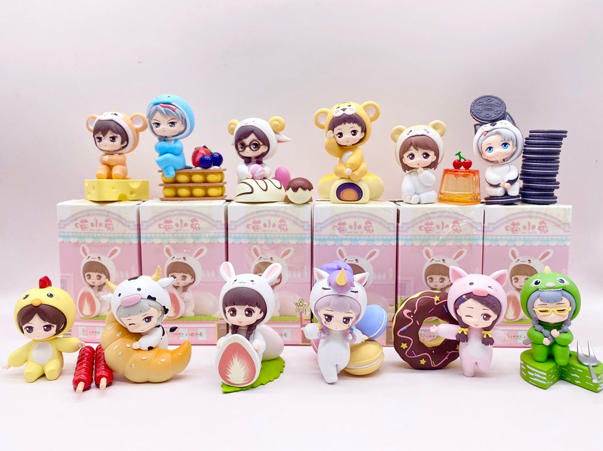 chinese zodiac dessert toy doll