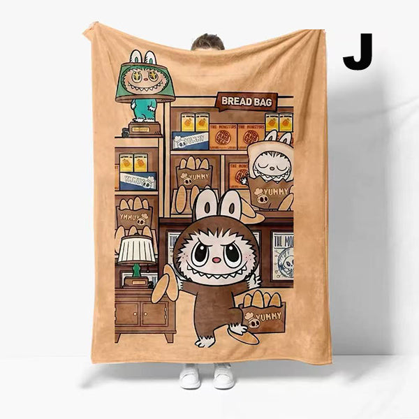 Labubu Blanket 100x150cm toy doll