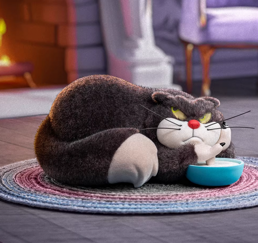 Disney the Mischievous cat Lucifer toy doll