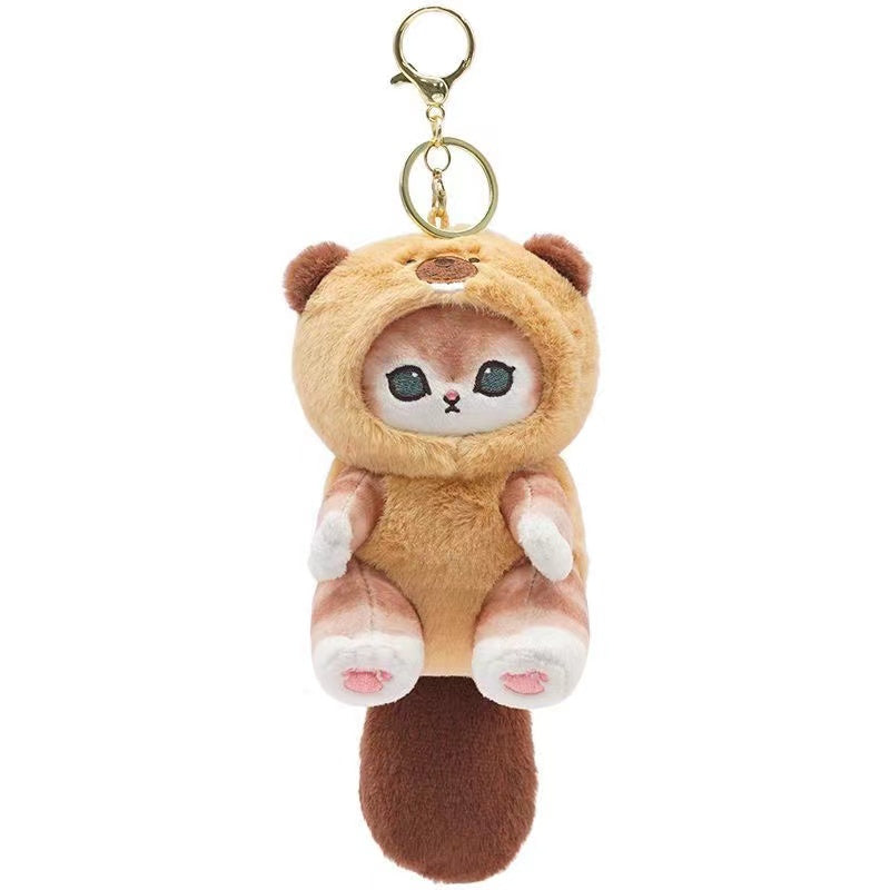 Mofusand plush keychain cat toy doll