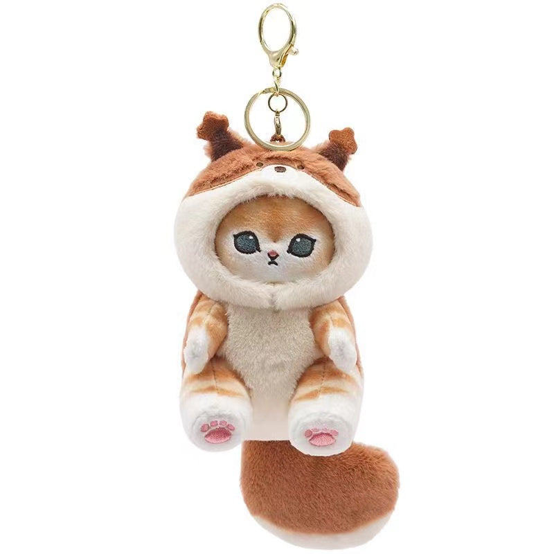 Mofusand plush keychain cat toy doll