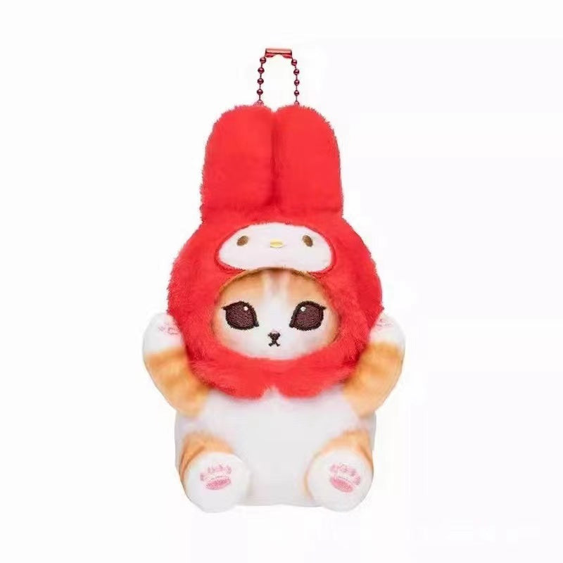 Mofusand plush keychain cat toy doll