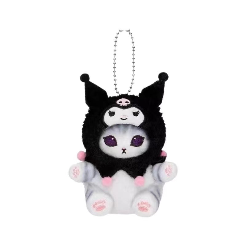 Mofusand plush keychain cat toy doll