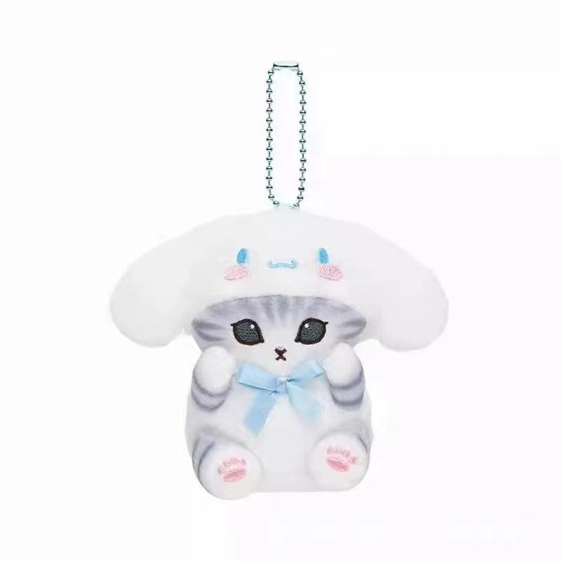 Mofusand plush keychain cat toy doll