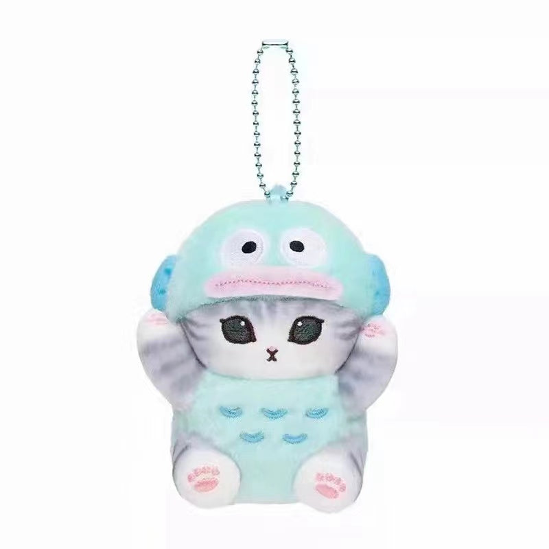 Mofusand plush keychain cat toy doll