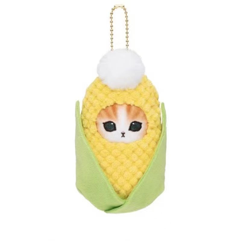 Mofusand plush keychain cat toy doll