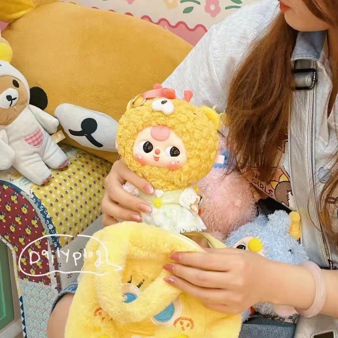 Baby three KINDERGARTEN plush toy doll