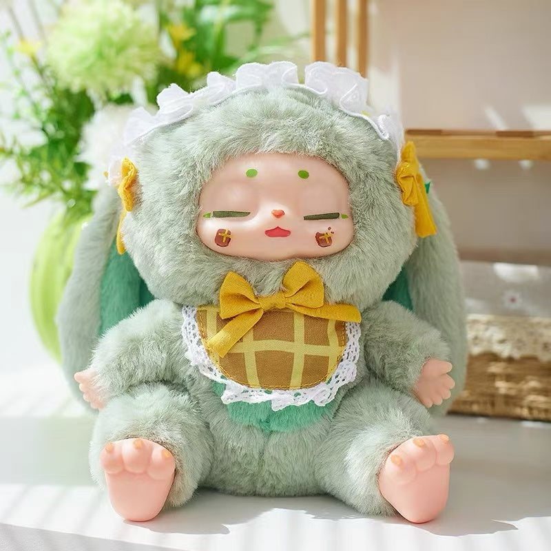 Little monster afternoon tea plush toy doll