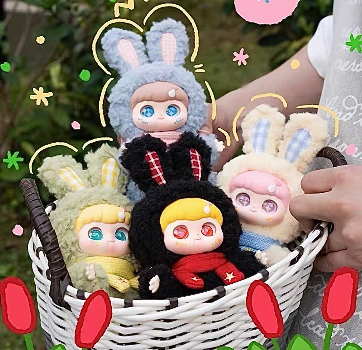 FUFU Rabbit Hug Plush toy doll – Anloo