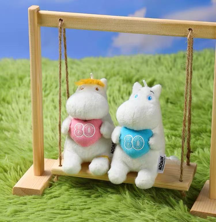 Moomin Plush Keychain toy doll