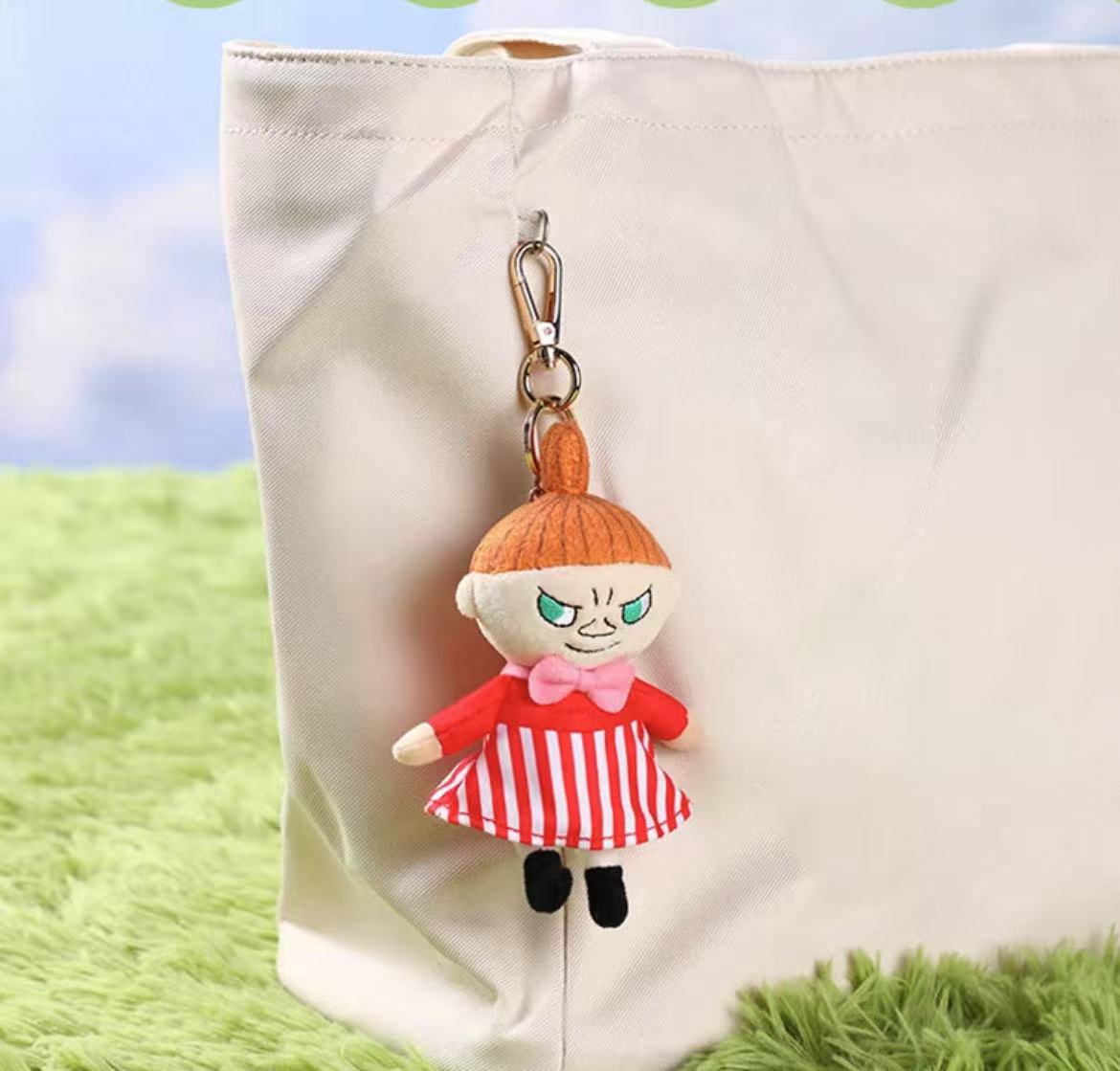 Moomin Plush Keychain toy doll