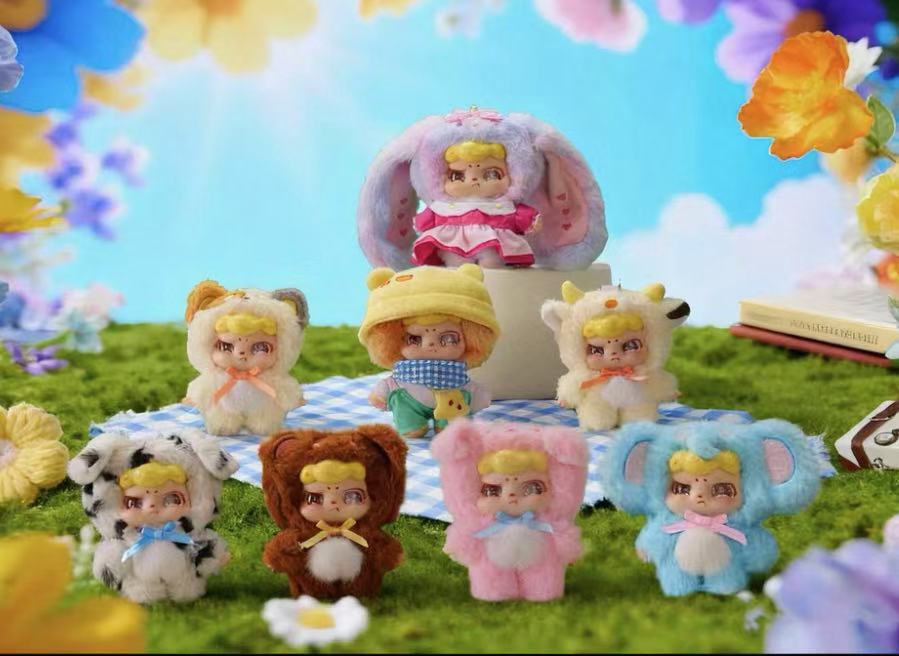 GUGUMI Fluffy Cute Creations Plush toy doll