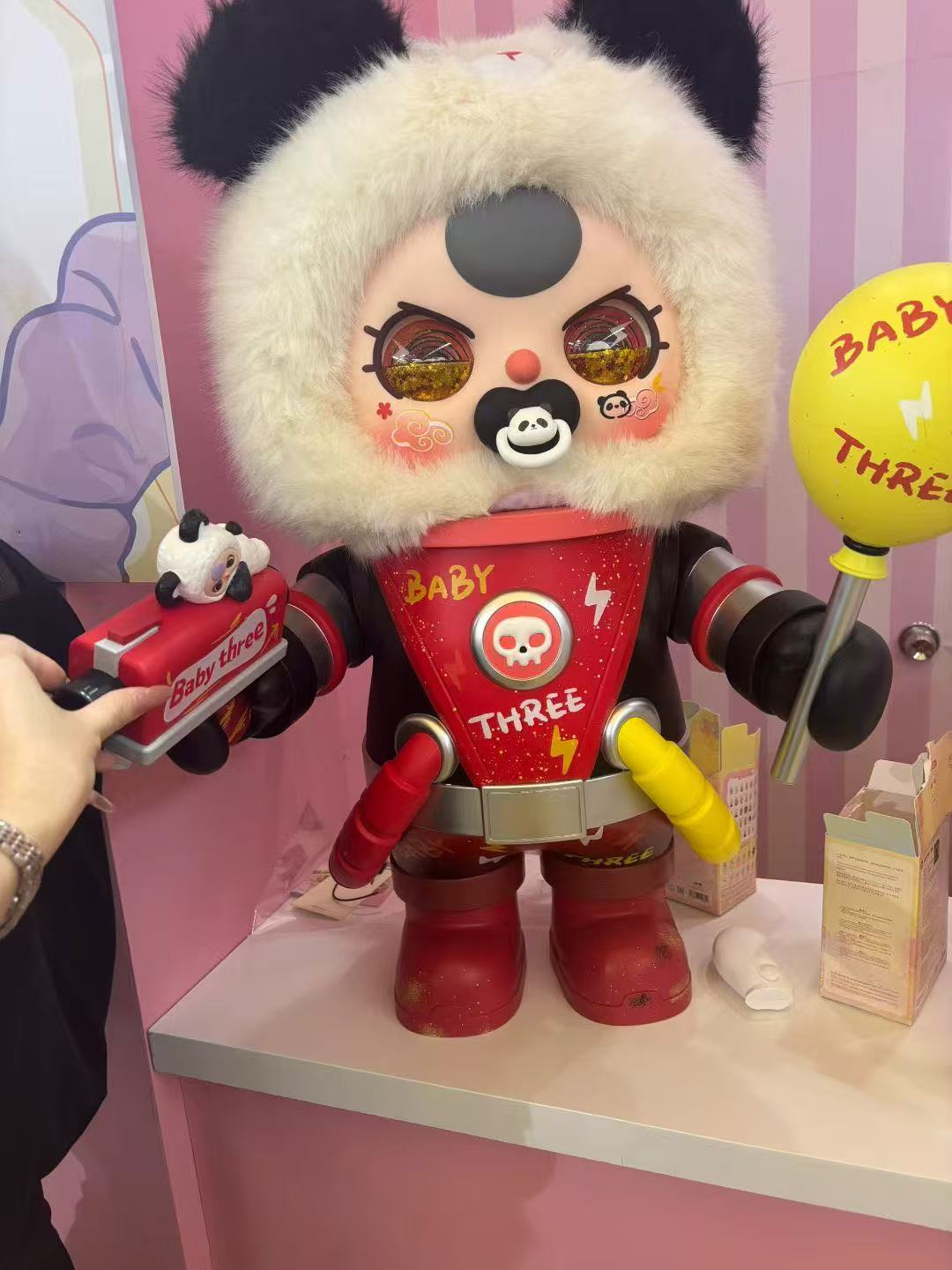 Baby Three Explorer 1000% Plush toy doll