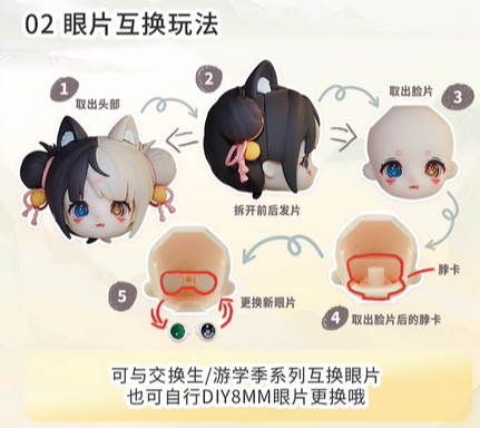 NAGI V4 Cub the Happy Excursion BJD toy doll toy doll
