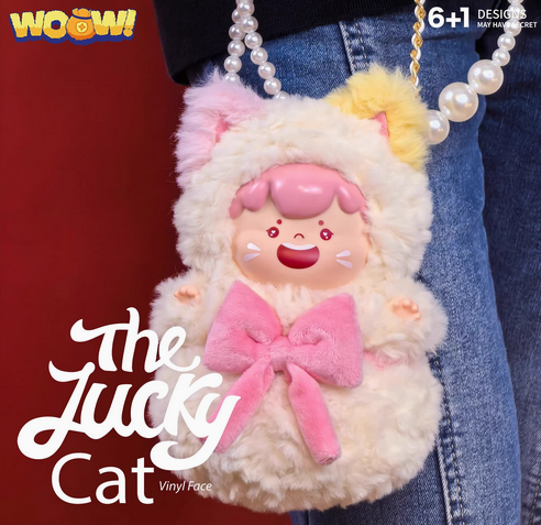 WOOW the Lucky Cat plush toy doll